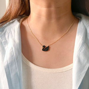 Black Swan Necklace - Jewels by Zaib Artificial Jewelry