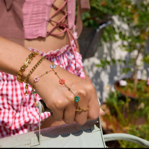 Colourful Daisy Hand chain