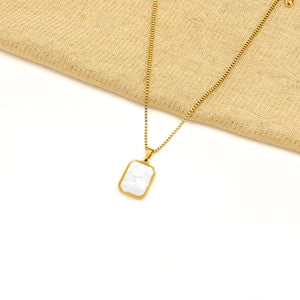 White Chip Necklace – Stylish Necklaces for Women & Girls