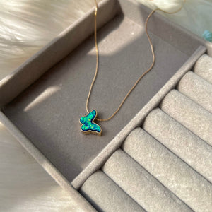Sparkling butterfly necklace