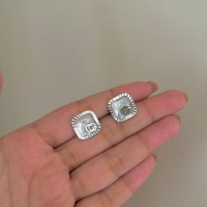 Stainless steel marble gg studs
