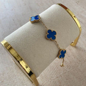 Blue Clover STAINLESS BRACELET