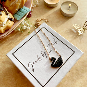 Black Swan Necklace - Jewels by Zaib Artificial Jewelry